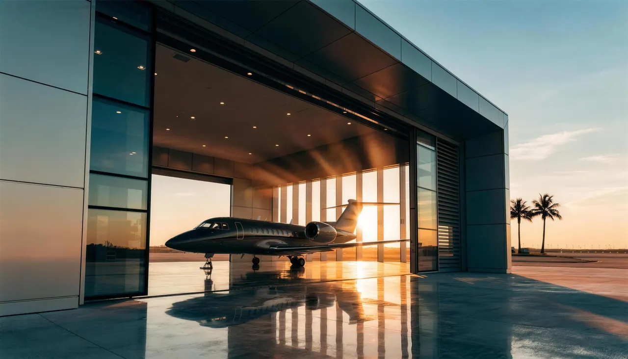 Palm Beach International (PBI) (AI-generated illustration)